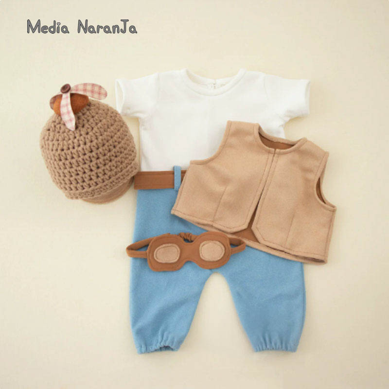 Infant Photography Props Outfit - Accesorios para fotografía de recién nacidos,