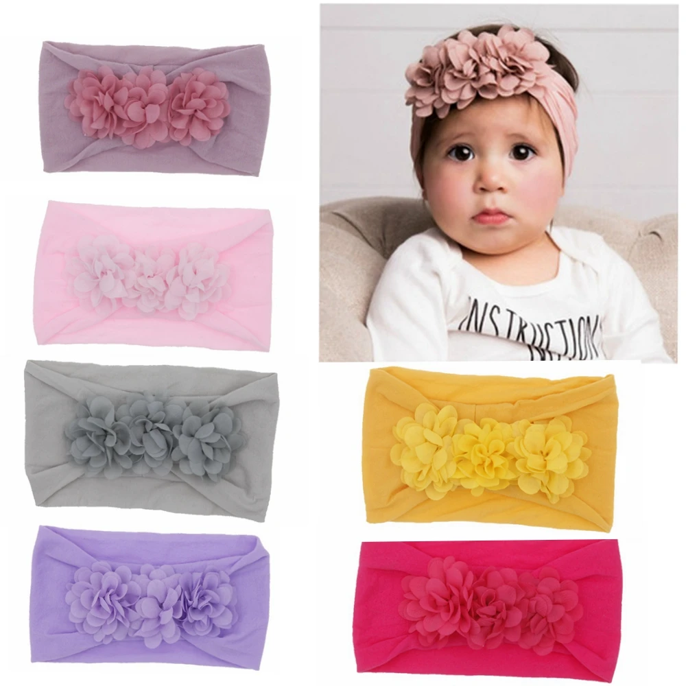 Diadema de Gasa con Flores par - Baby Gear reseña y precio