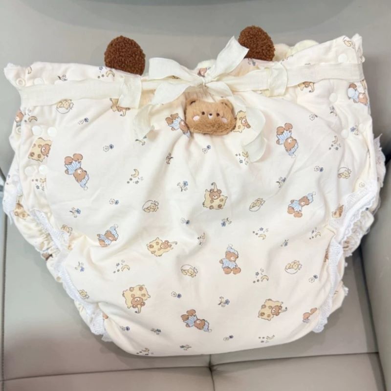Pañales de tela con estampado  - Diapering reseña y precio